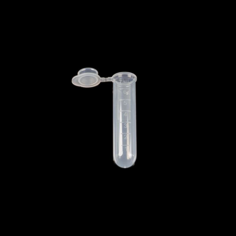 7ml round bottom cover centrifuge tube, sterilized in bags