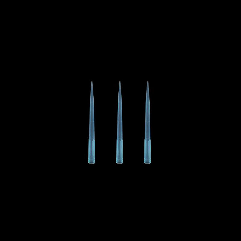 50-1250μl tip, lengthened, sterilized in bags, blue