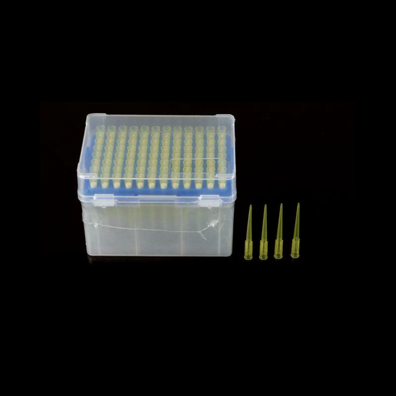 1-200μl suction head, boxed sterilized, yellow