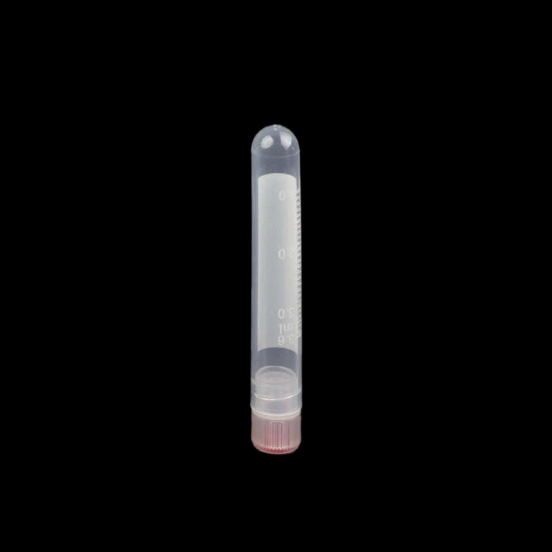 3.6 mL ultra-low temperature freezing storage tube, round bottom, bag sterilization, red cover