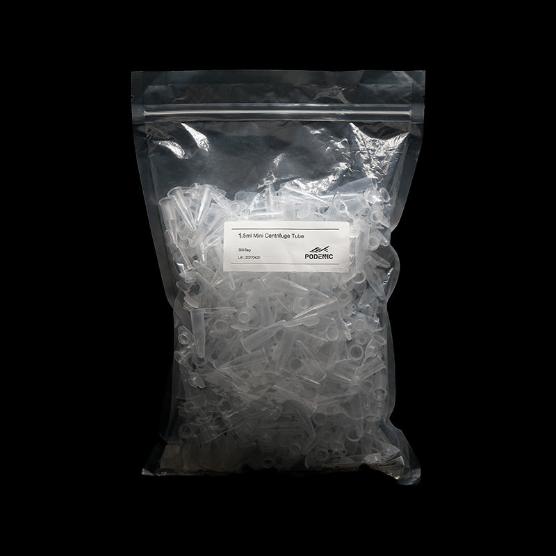 1.5ml tip bottom centrifuge tube, large cover, bag without sterilization