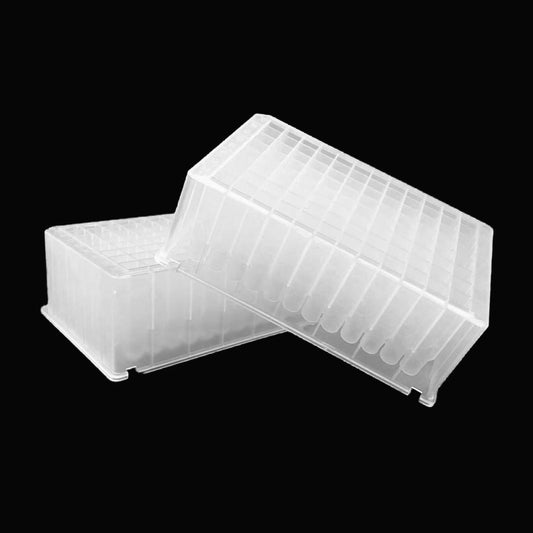 96-hole deep hole plate 2.2ml high-type sharp bottom sample V-type bottom storage block, used for laboratory, hospital, classroom teaching, scientific research room, etc