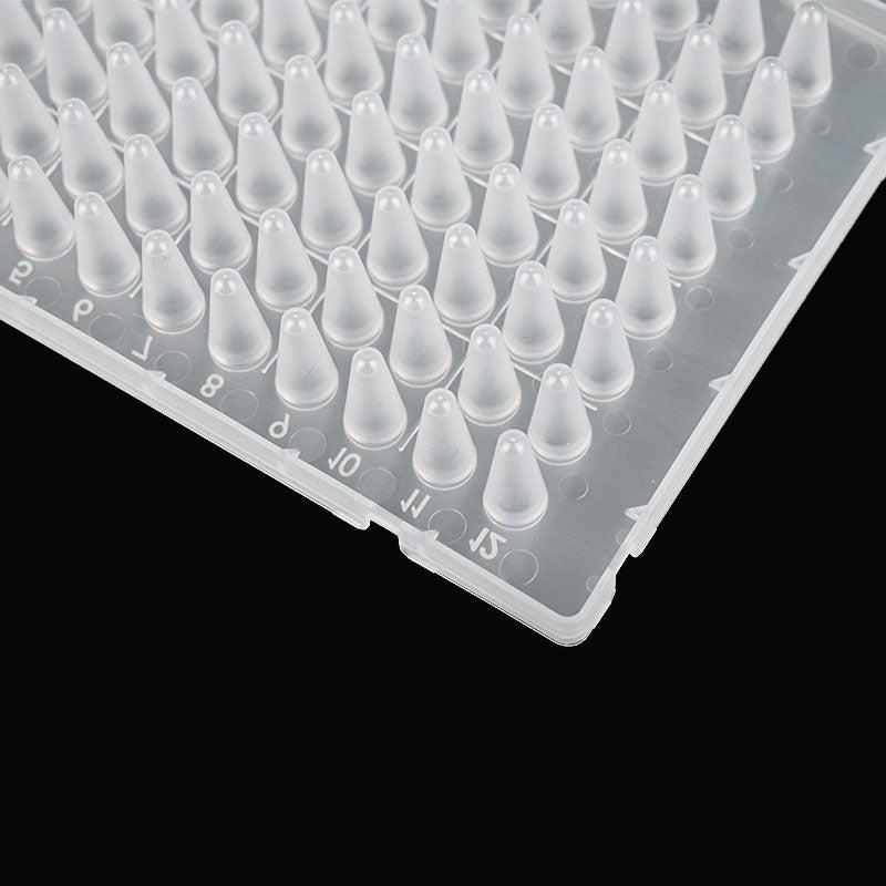 PCR plate of 96-well pcr plates. For laboratory, hospital, classroom t ...