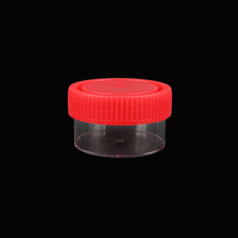 20ml sputum box medical disposable PS plastic test cup export sample cup, used for laboratory, hospital, classroom teaching, research room, etc