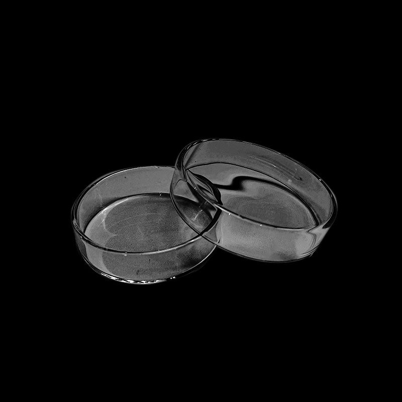 60mm Thickened High-borosilicate Glass Culture Dishes with Lids, Acid/Alkali Resistant, Reusable for Biological Laboratory Cell Tissue or Microorganism Cultivation