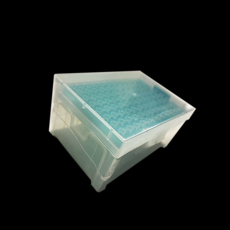 96pcs Sterile Pipette Tips, 10ul - Disposable Transfer Gun Suction Heads for Laboratory & Research Use