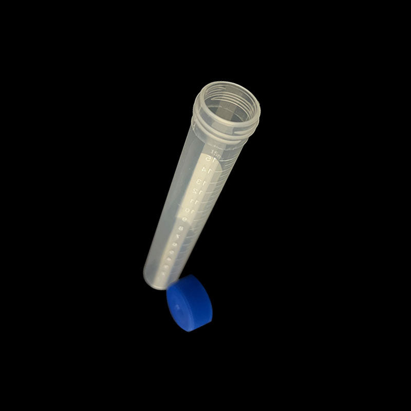 100pcs 15ml  Disposable Plastic Round Bottom Centrifuge Tubes - Perfect for Lab & Research Samples