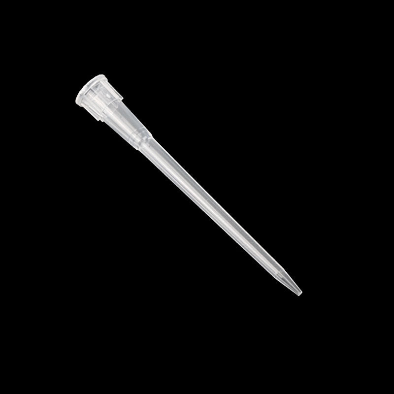 10ul extended suction head transparent pipette nozzle disposable pipette extended suction head, used for laboratory, hospital, classroom teaching, scientific research room, etc