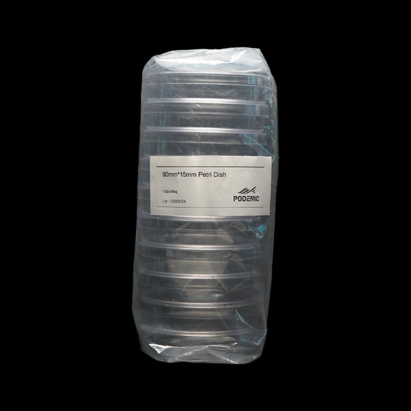 10 packs,  90mm*15mm sterile plastic petri dish