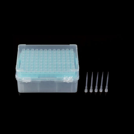 0.5-10 μ L tip, lengthened, boxed sterilized, transparent