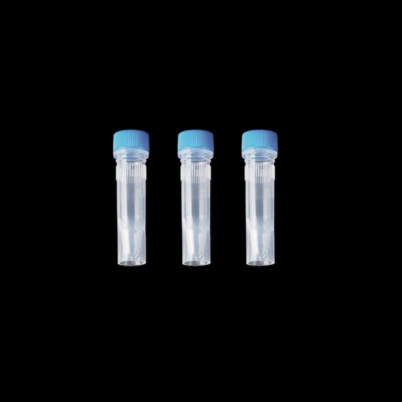 1.5 mL external rotary screw mouth freezing storage tube, vertical, bag sterilization, blue cover