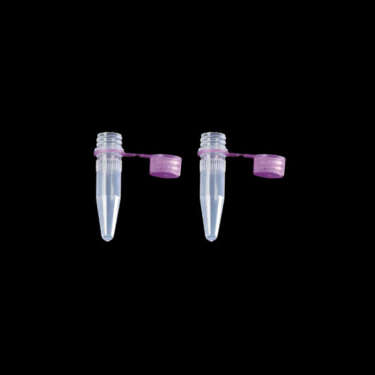 1.5 mL screw screw bottom sleeve, bag sterilization, purple cover