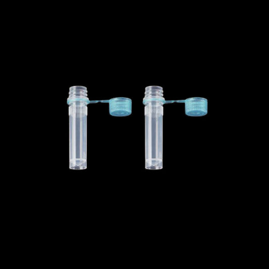 2.0 mL screw cover, vertical, bag sterilization, blue cover