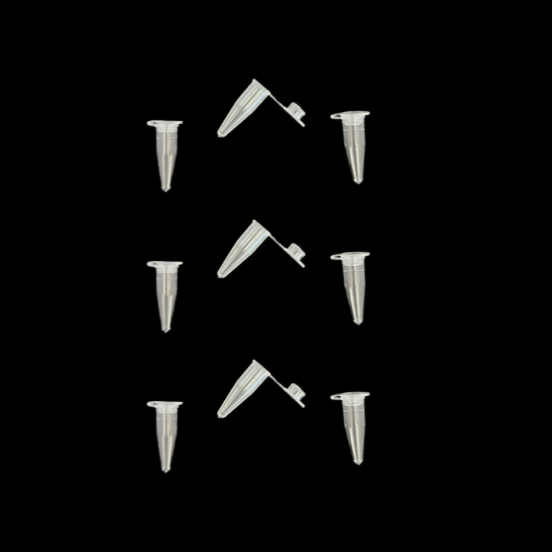 0.2ml  Micro Centrifugal Tubes Plastic, With Lid, For Sample Storage, Good Sealing, Clear Scale, High Transparency