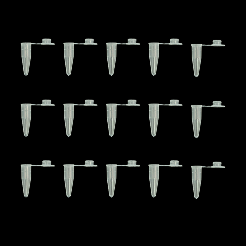 0.2ml  Micro Centrifugal Tubes Plastic, With Lid, For Sample Storage, Good Sealing, Clear Scale, High Transparency