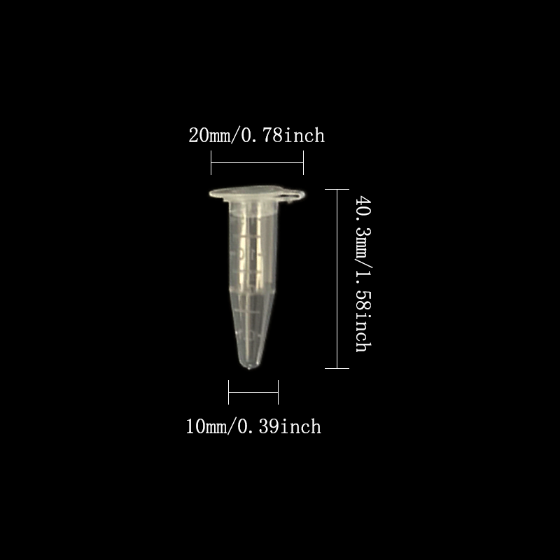 1.5ml Micro Centrifugal Tubes Plastic, With Lid, For Sample Storage, Good Sealing, Clear Scale, High Transparency